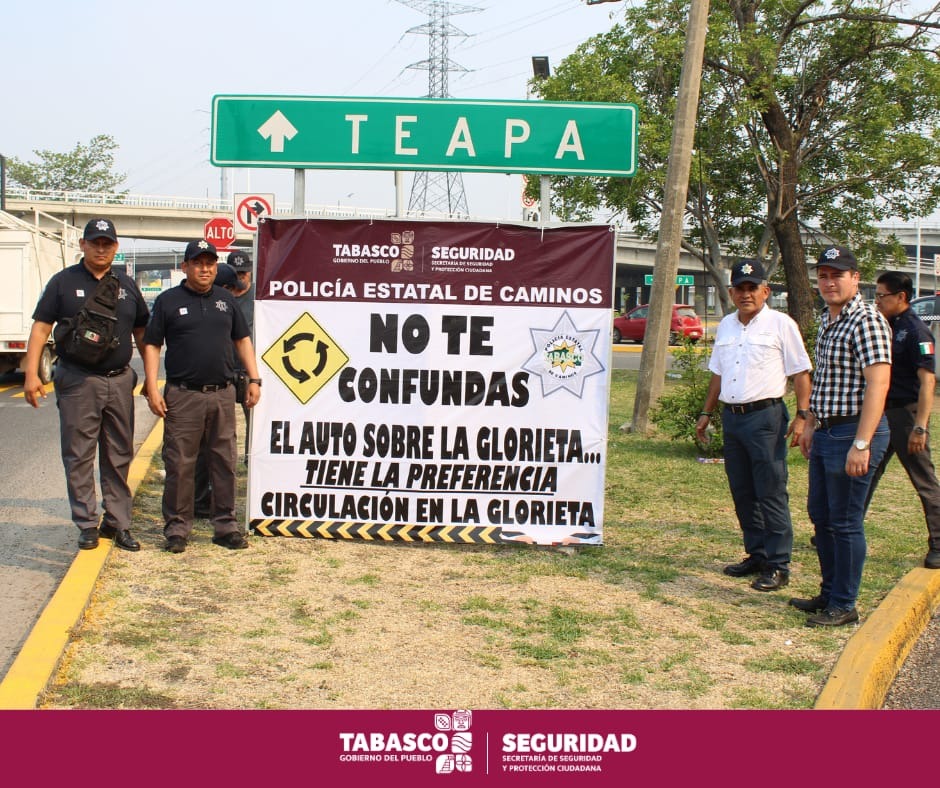 La Secretaría de Seguridad y Protección Ciudadana (SSPC), a través de la Policía Estatal de Caminos (PEC), hace un llamado a las y los conductores a respetar el Reglamento de Tránsito