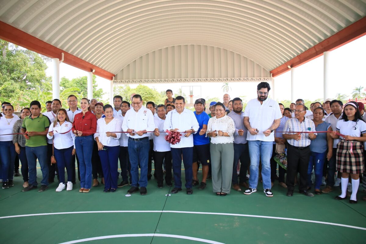 El Gobierno de Territorio pone en marcha obras en Centla para continuar mejorando la vida de las familias y detonar el empleo