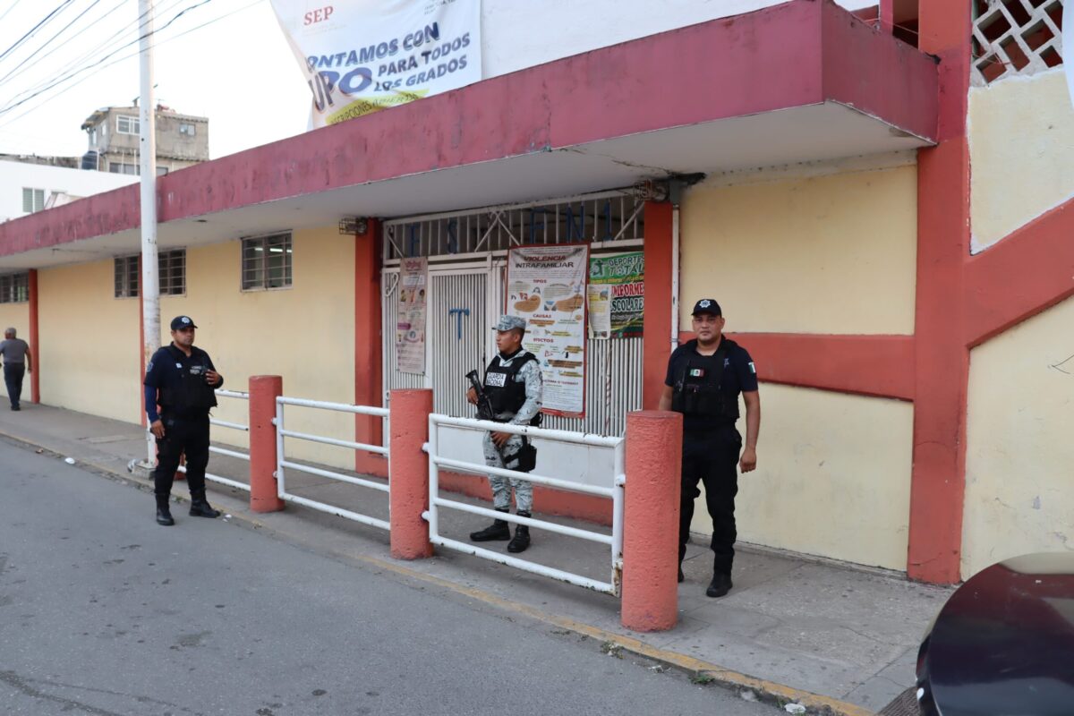 SSPC Tabasco resguarda el cierre de casillas electorales en la jornada del 1 de junio