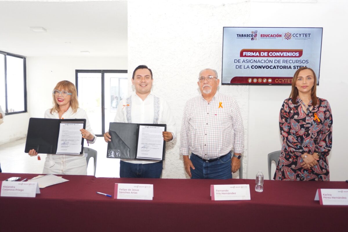 Impulsa CCYTET desarrollo profesional de tabasqueñas en áreas estratégicas para el desarrollo del conocimiento científico y tecnológico