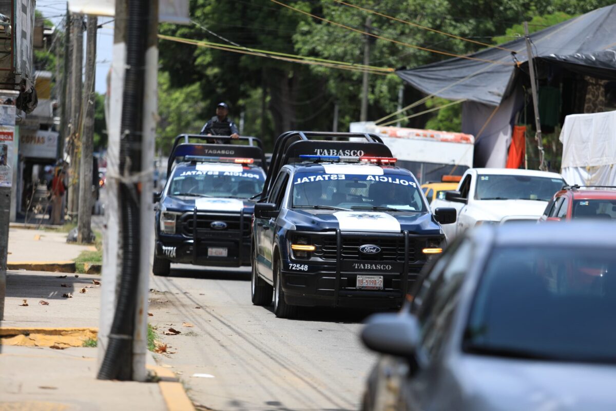 Mantienen fuerzas de seguridad recorridos de vigilancia por planteles educativos y colonias populares, para disuadir el delito y continuar con Cero Impunidad