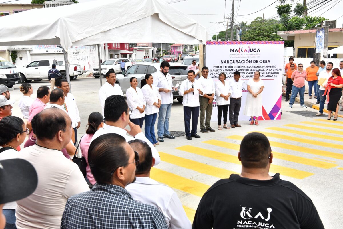 Resolviendo problemas de agua en Nacajuca