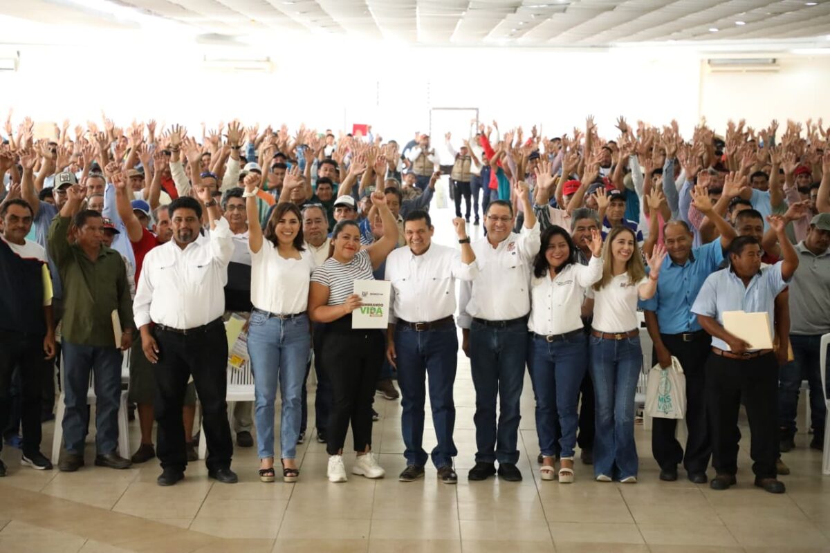 Casi 2 mil campesinos cobrarán  de ambos programas ‘Bienestar y Plenitud’ y ‘Sembrando Vida’