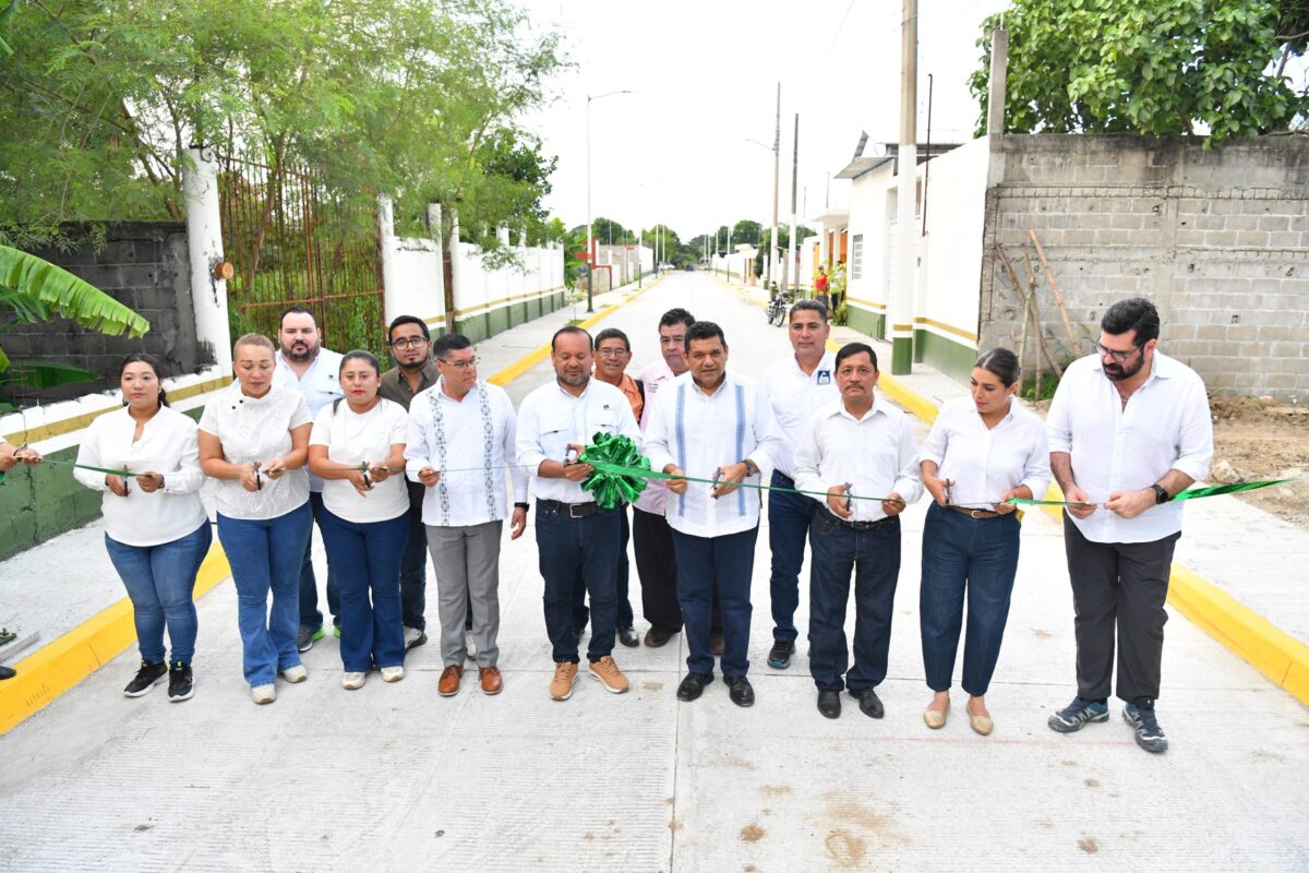 Entrega y supervisión de obras por más de 66 mdp en Cárdenas