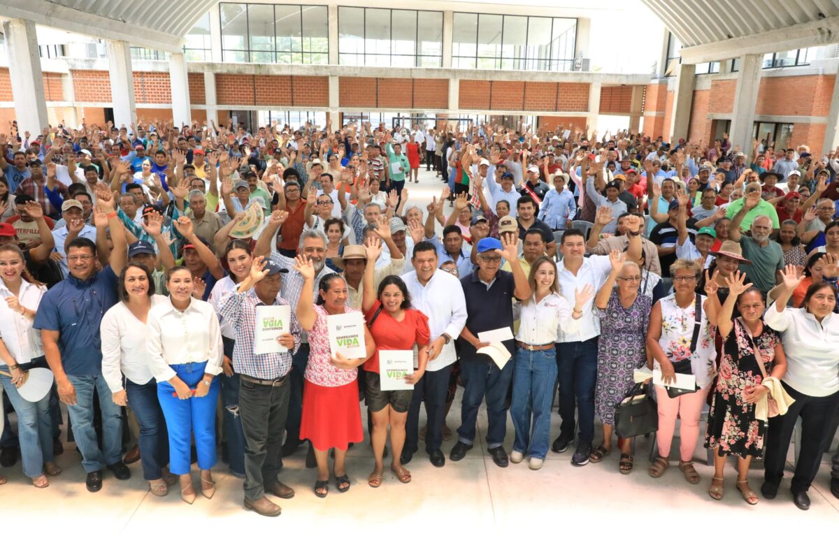 Gobierno: meta de 20 mil campesinas y campesinos en Sembrando Vida