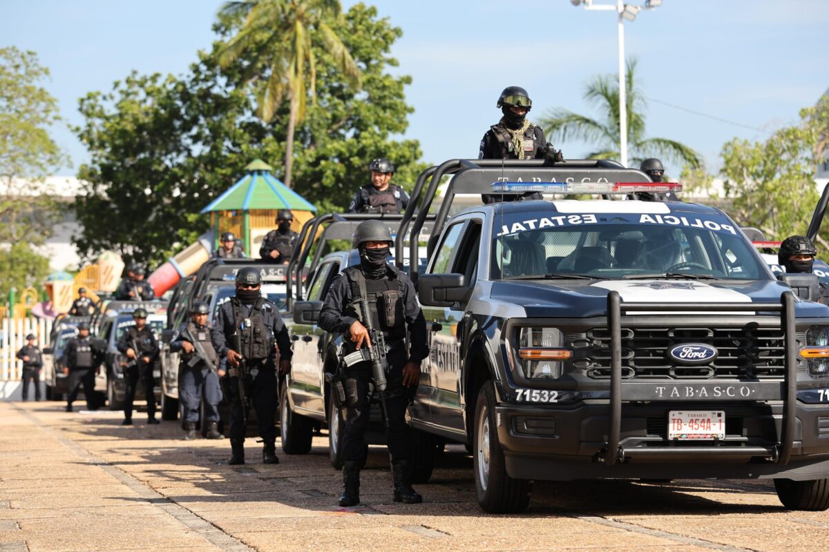 100 nuevas patrullas y equipos tácticos en Tabasco.