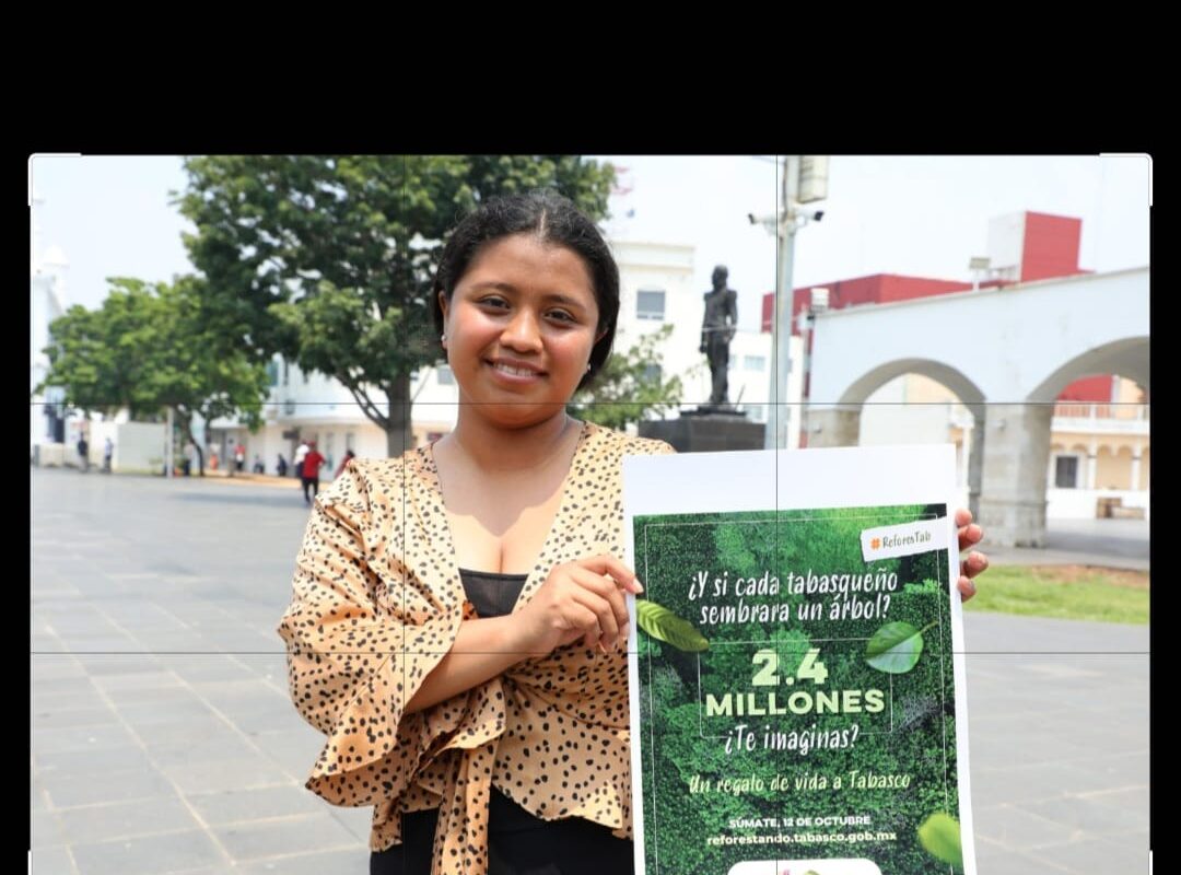 Villahermosa reforesta su futuro; ciudadanos se suman al proyecto