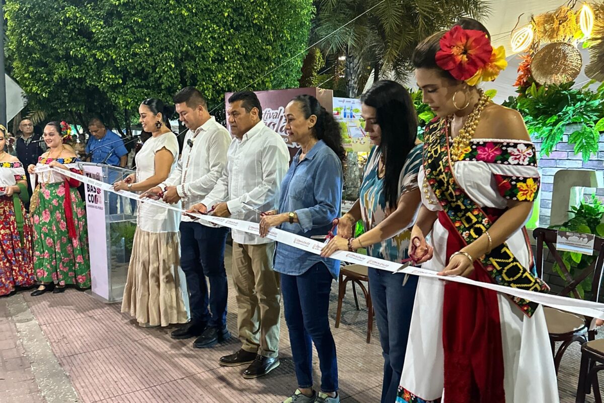 Arranca el Pre-Festival del Chocolate en Comalcalco; Gobierno del Pueblo cumple compromiso y hace justicia a la tierra del cacao