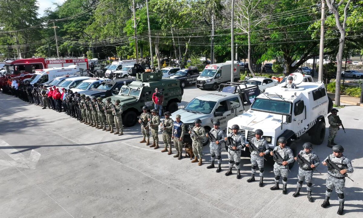 Navidad Segura: 3,576 elementos vigilan Tabasco.