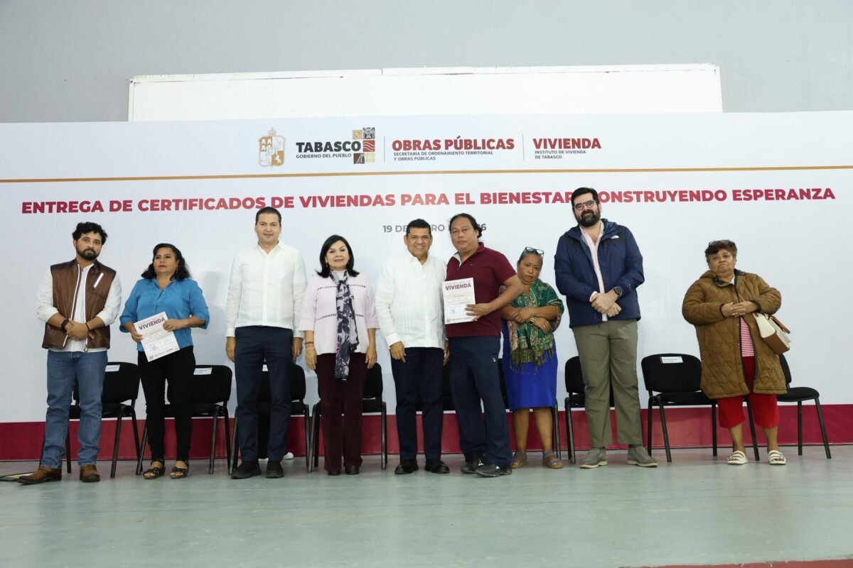 Inicia el año con justicia social: familias del municipio de Centro aseguran su patrimonio