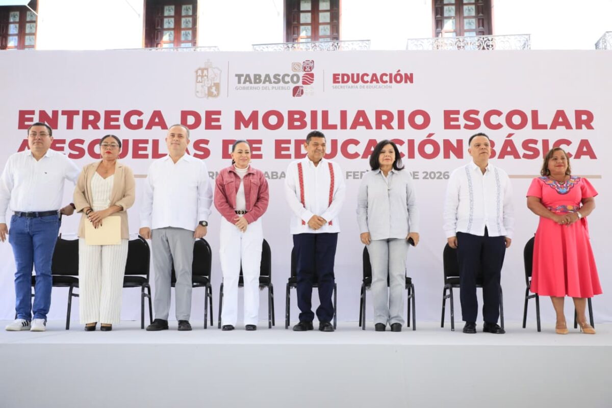 La administración estatal dignifica las aulas tras años de rezago en infraestructura educativa.