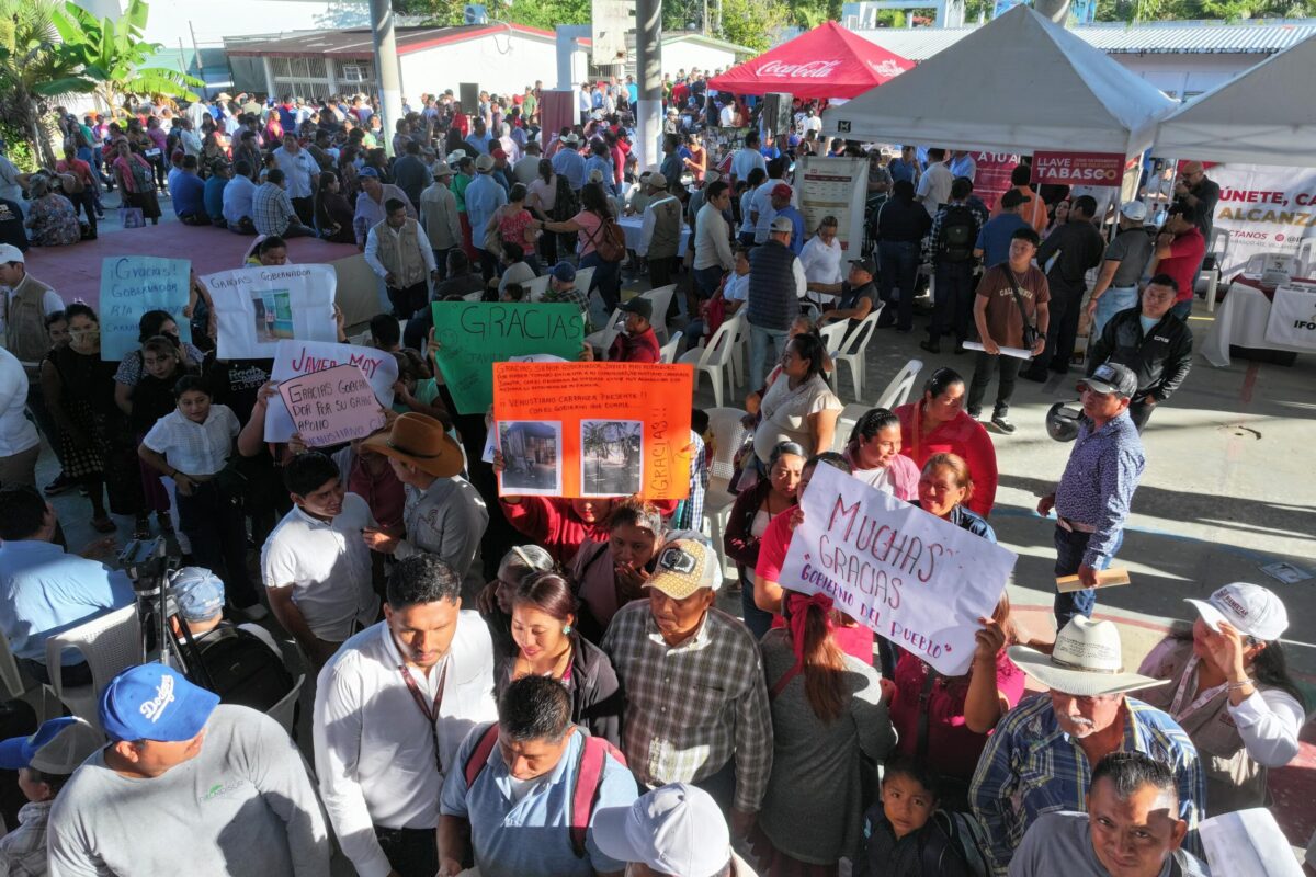 Javier May anuncia 600 créditos de “Tandas para la Mujer” en San José, Jonuta