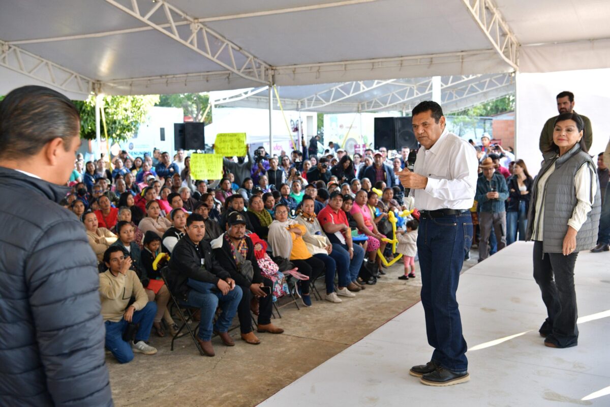 Javier May concluye primera vuelta de audiencias públicas en Acachapan y Colmena