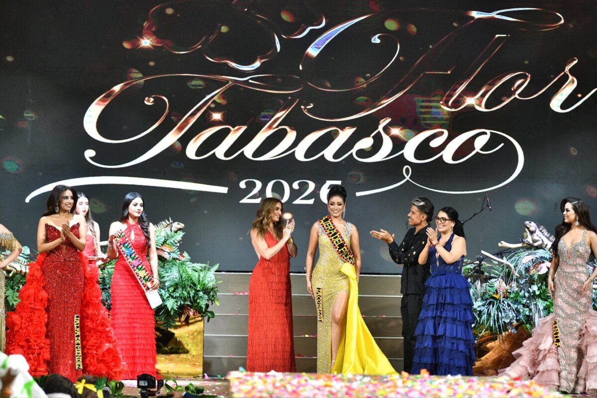 ¡Tacotalpa es Oro! María José Hernández Vera, Flor Tabasco 2026