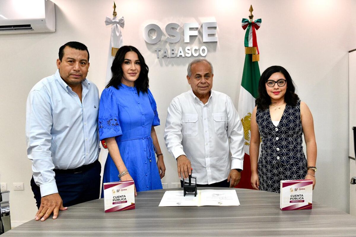 Finanzas cumple con la rendición de cuentas: Entrega Cuenta Pública 2025