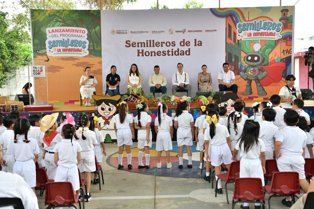 Lanzan en Tabasco “Semilleros de la Honestidad” contra la corrupción